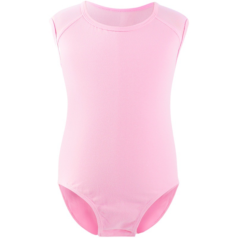 Ropa de baile para niños ropa de práctica de Ballet para niños ropa de baile para estudiantes de baile sin mangas de verano para mujeres mono de baile chino para niños
