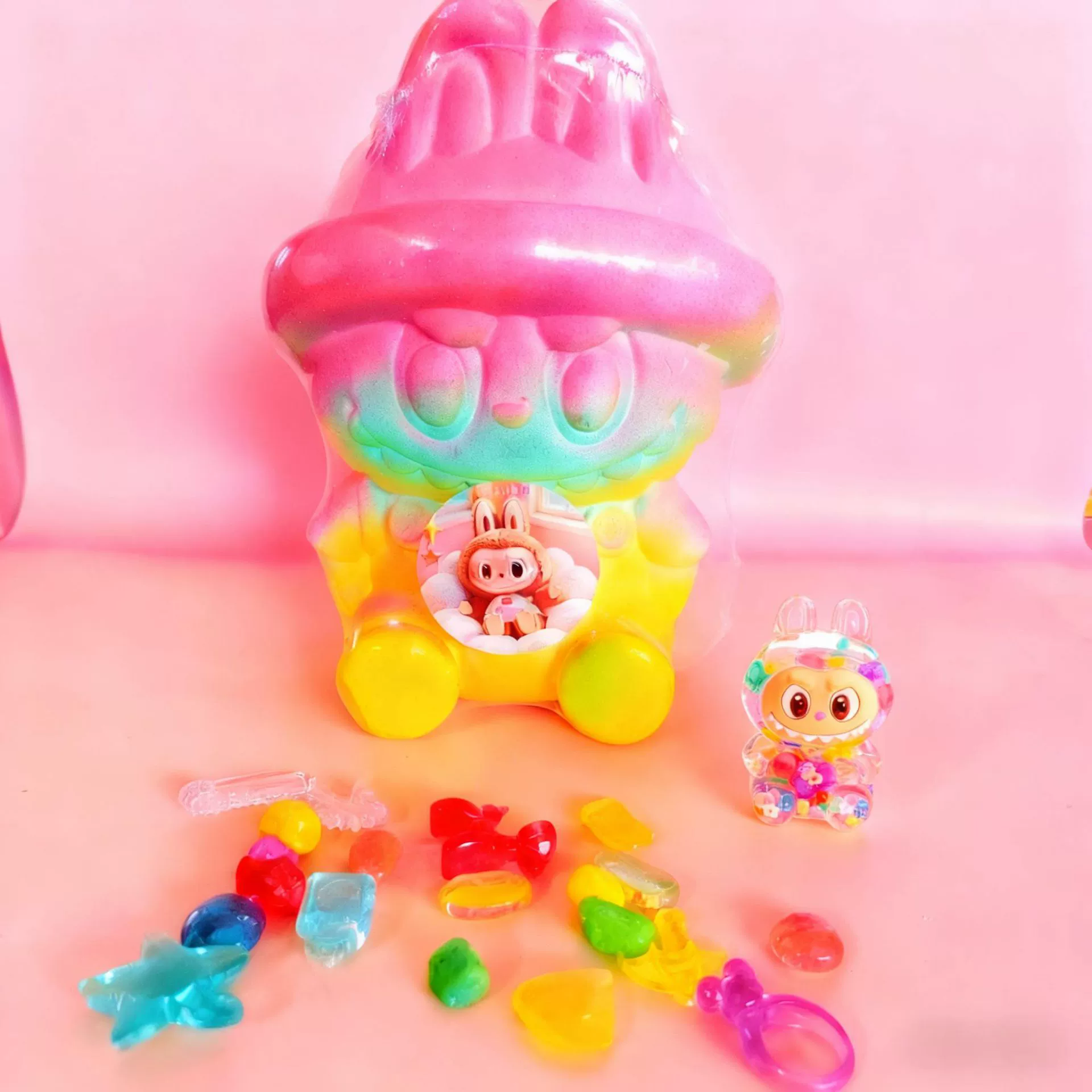 Archeological toy, mermaid, with gem