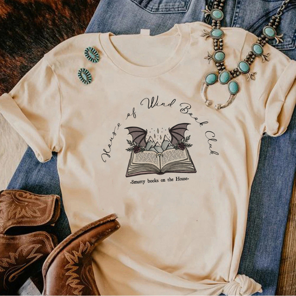 Acotar women's comic Japanese t-shirts, girl comic clothes