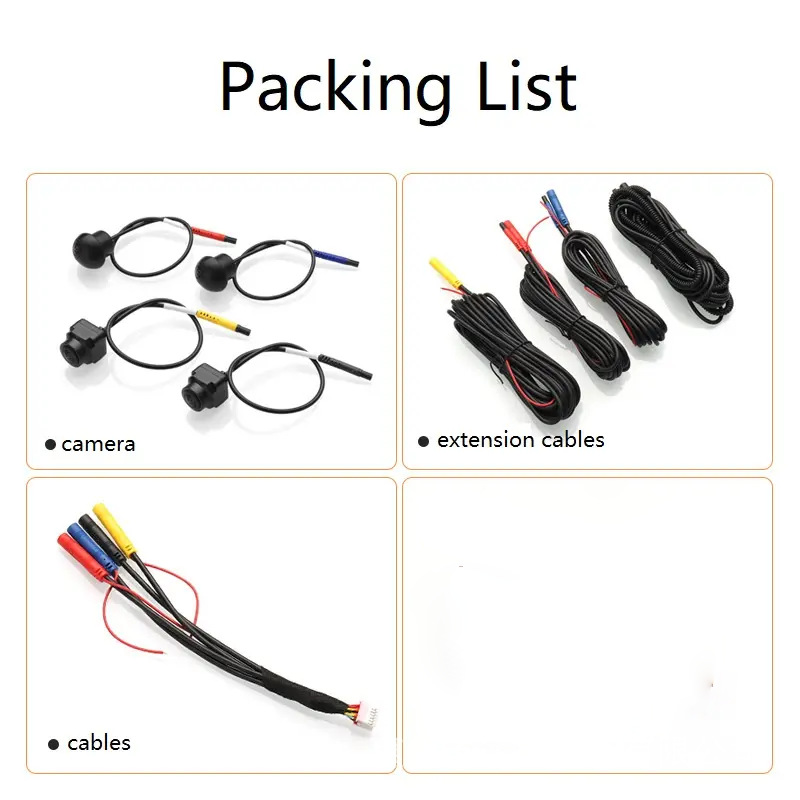 360一体机分辨率1280*720高清售后摄像头环视全景万能