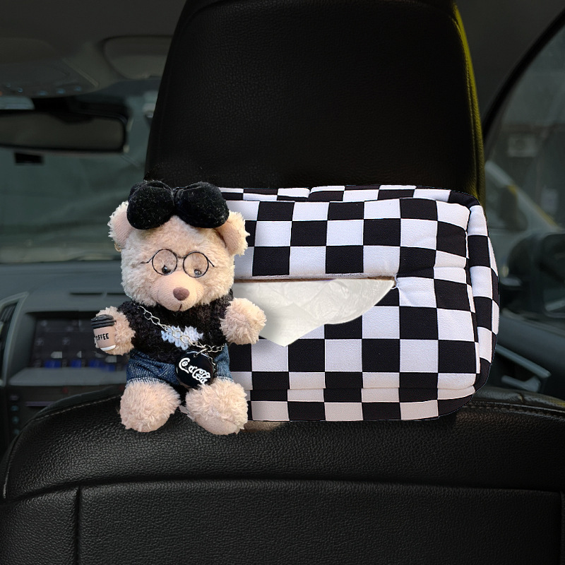 [Productos de punta] Bolsa de papel de dibujo para coche, caja de reposabrazos para mujer, bolsa de papel, caja de dibujo para coche colgante, decoración de caja de dibujo para coche image 23