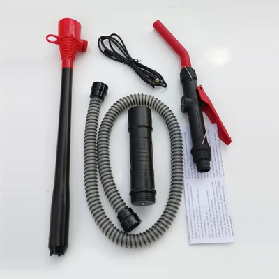 Lithium battery rechargeable oil pump, Kempinq və səyahət - rechargeable-model-big-gun-red-black