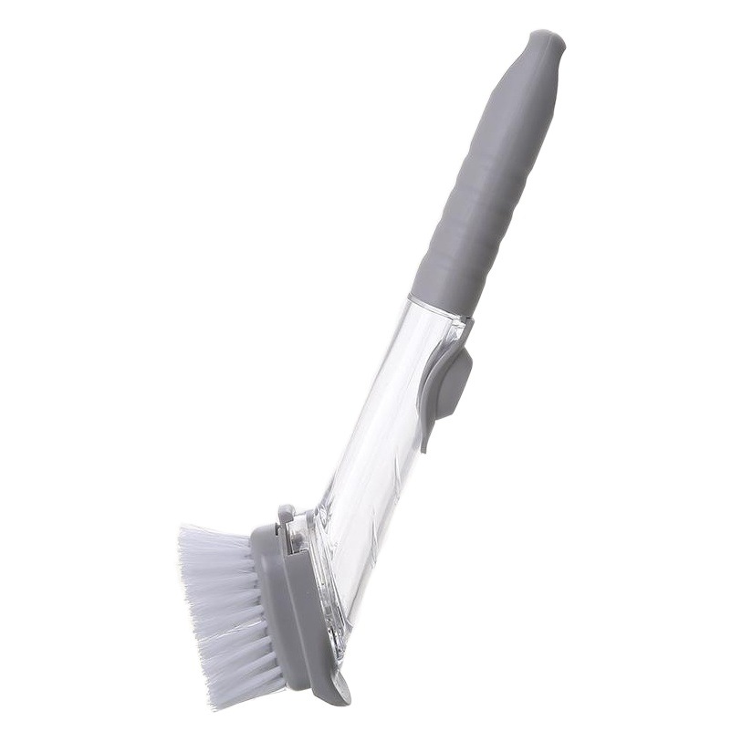 Cocina olla de lavado cepillo hidráulico automático adición de líquido multifuncional mango largo plato cepillo limpiador perezoso hogar