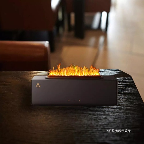 Whale wake up pickup flame fireplace aromatherapy machine automatic fragrance air home bedroom silent atmosphere light humidifier
