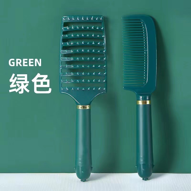 다크그린 2종세트 [갈비빗+플랫빗]