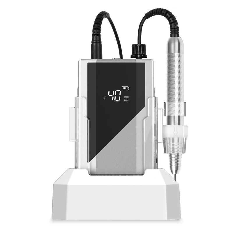 国境を越えた新しいブラシレスネイルポリッシャー磁気充電ベースポータブルプロフェッショナル電動ネイルリムーバー|undefined