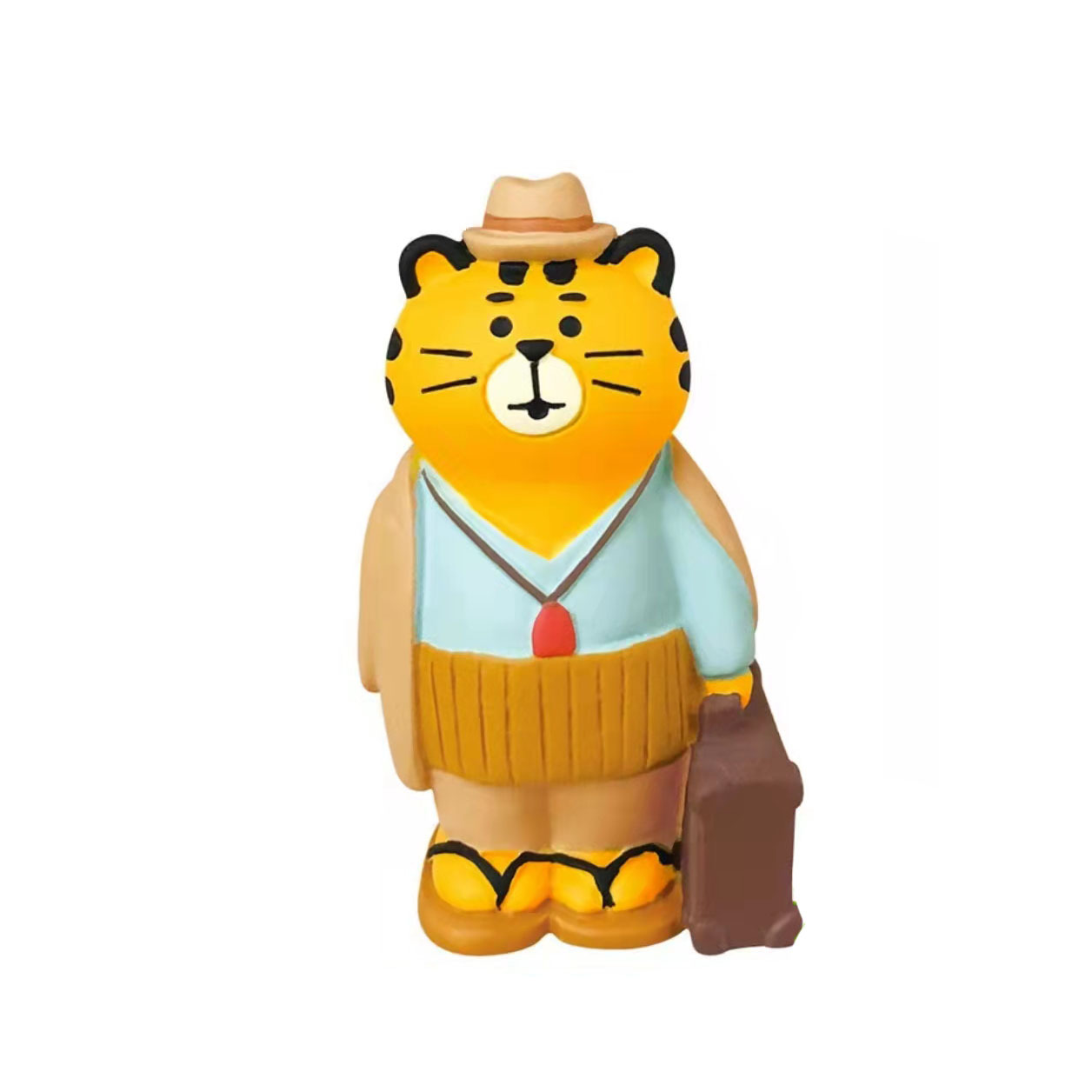 여행 가방 호랑이