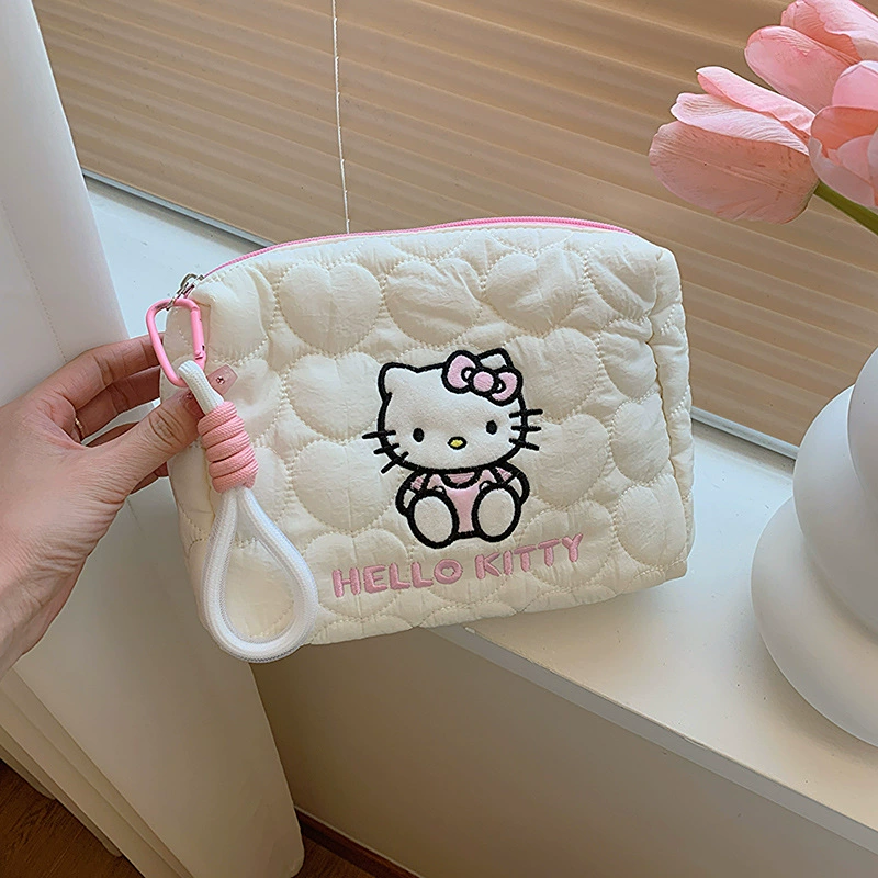 Косметичка-органайзер (Hello Kitty), large-capacity стёжийная косметичка, 3 цвета