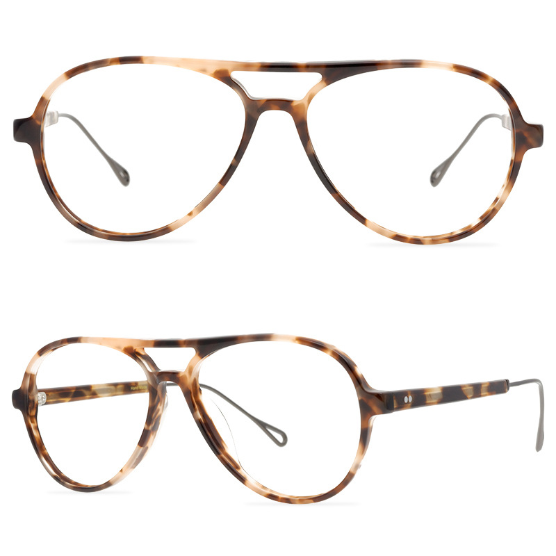 Retro literary style glasses framework pilot Personal flat glasses…
