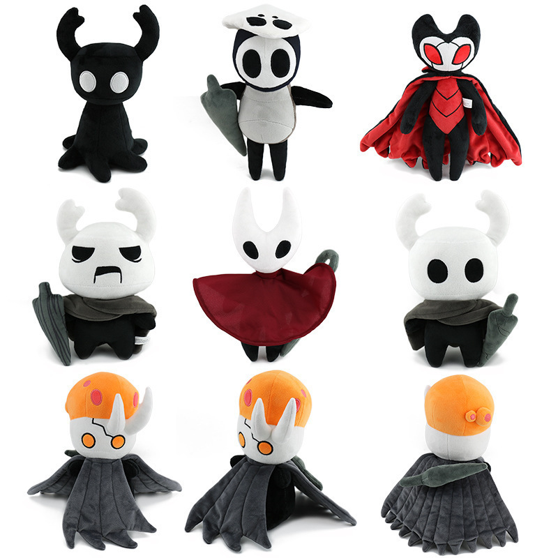 越境新商品 ホロウナイト ぬいぐるみ ホロウナイト シルクソング 漫画風おもちゃ ゲームフィギュア|undefined