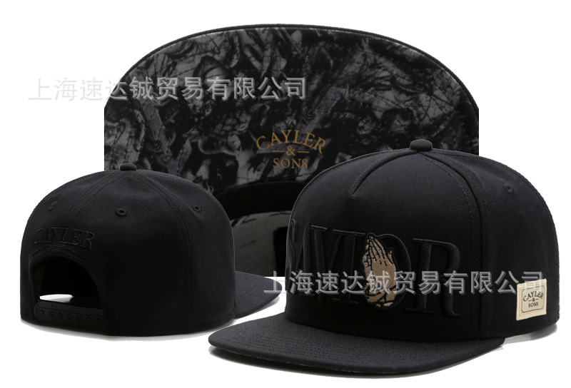 Mayorista comercio exterior sombrero plano sombrero ajuste sombrero sombrero de automóvil sombrero de moda americana sombrero de sol sombrero de sol