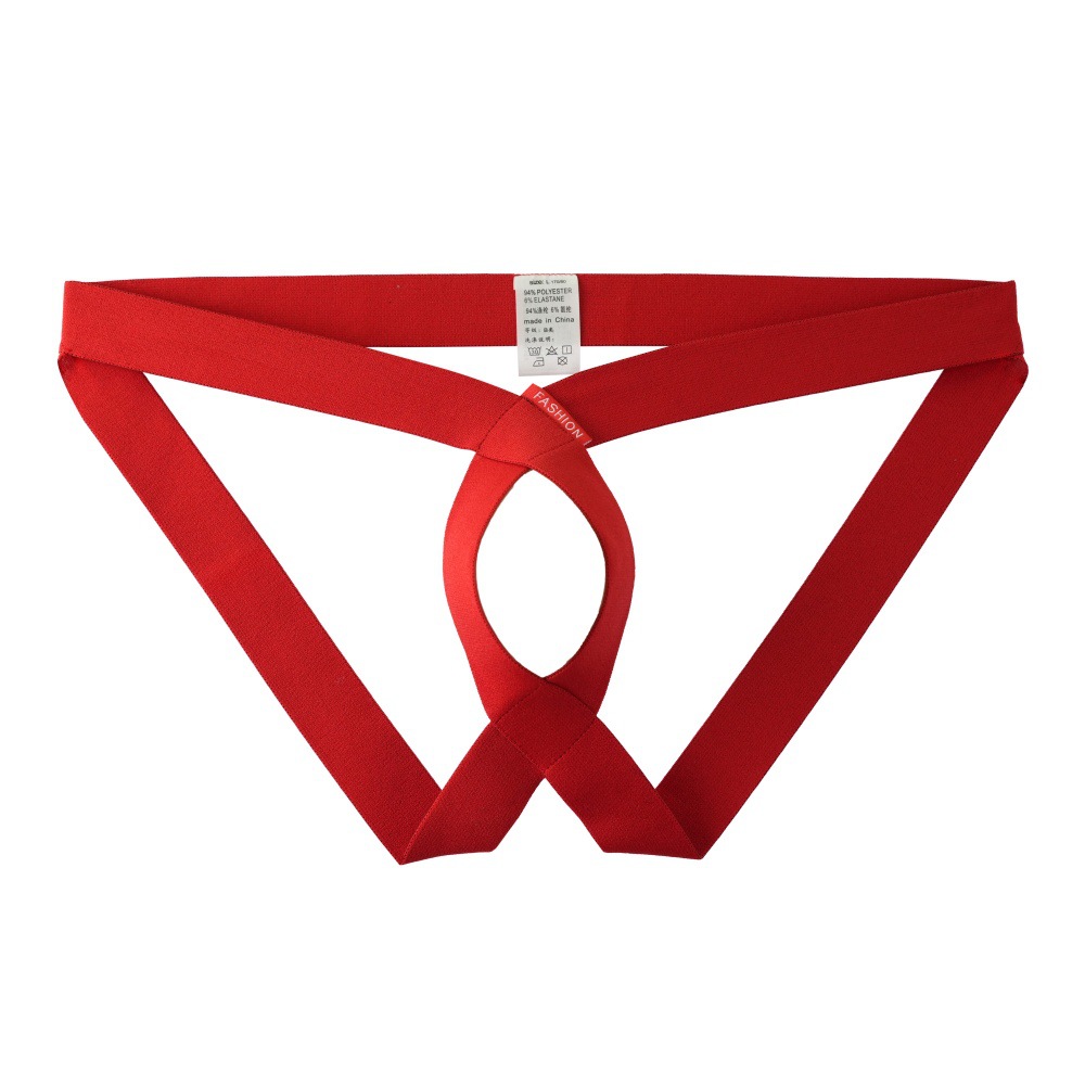 String double-filets ajouré, personnalisé, style européen et américain, pour homme, sexy, facile à enlever et tendance._voghion.com