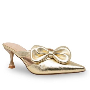 P 56192 French Bow Pointed Sandals ��Ů�L���� �羳�W��
