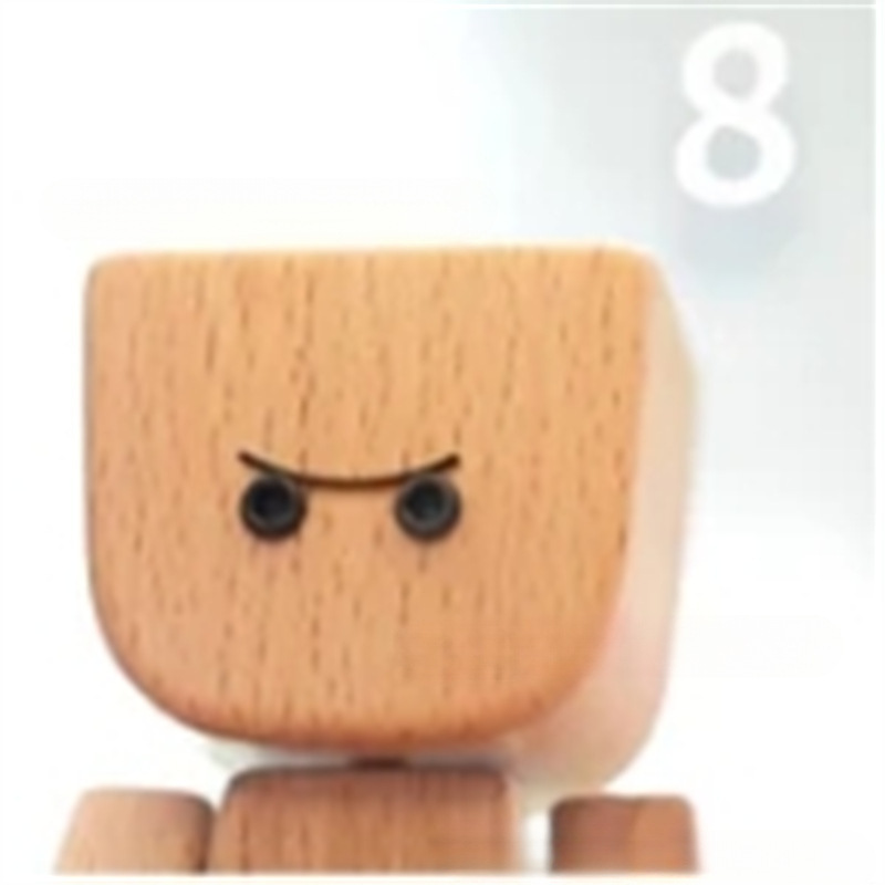 跨境 Shaking Feet Wooden Doll 木头人汽车装饰摆件摇摆晃动木头|undefined