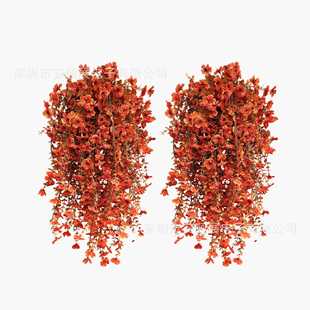 Amazon Cross-Border Artificial Orange Eucalyptus Violet Rattan Wall Hanging Home Outdoor Decoration Photography Props