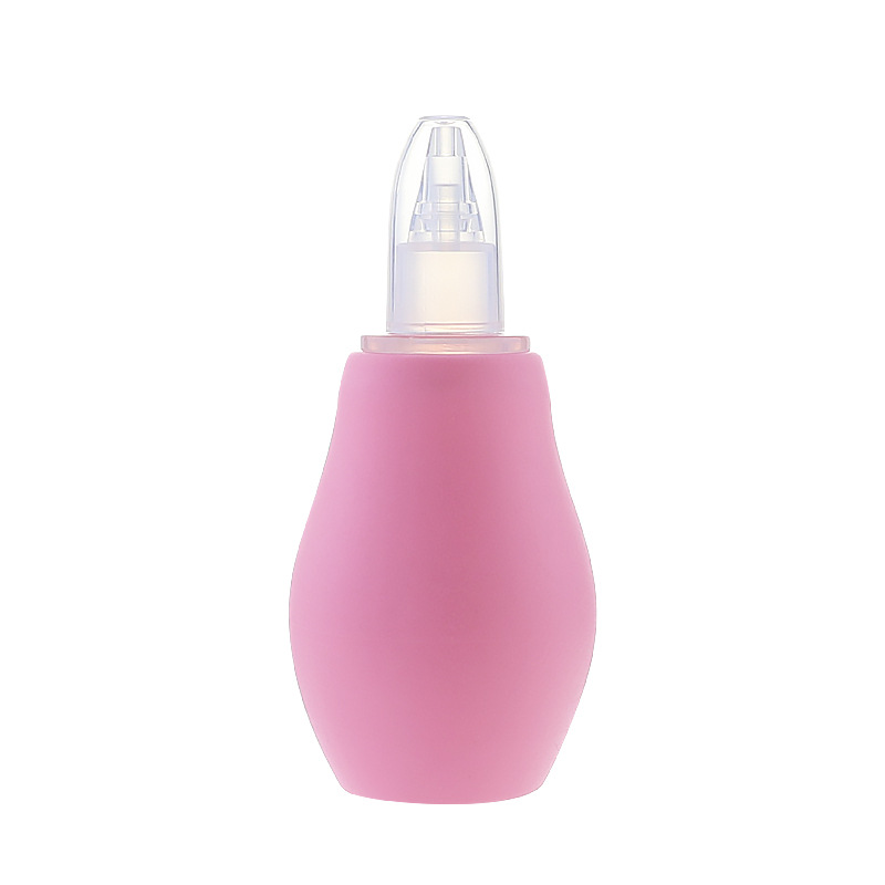 Aspirador nasal manual para bebés mocos congestión nasal suministros para bebés limpiador nasal bomba de silicona aspirador nasal