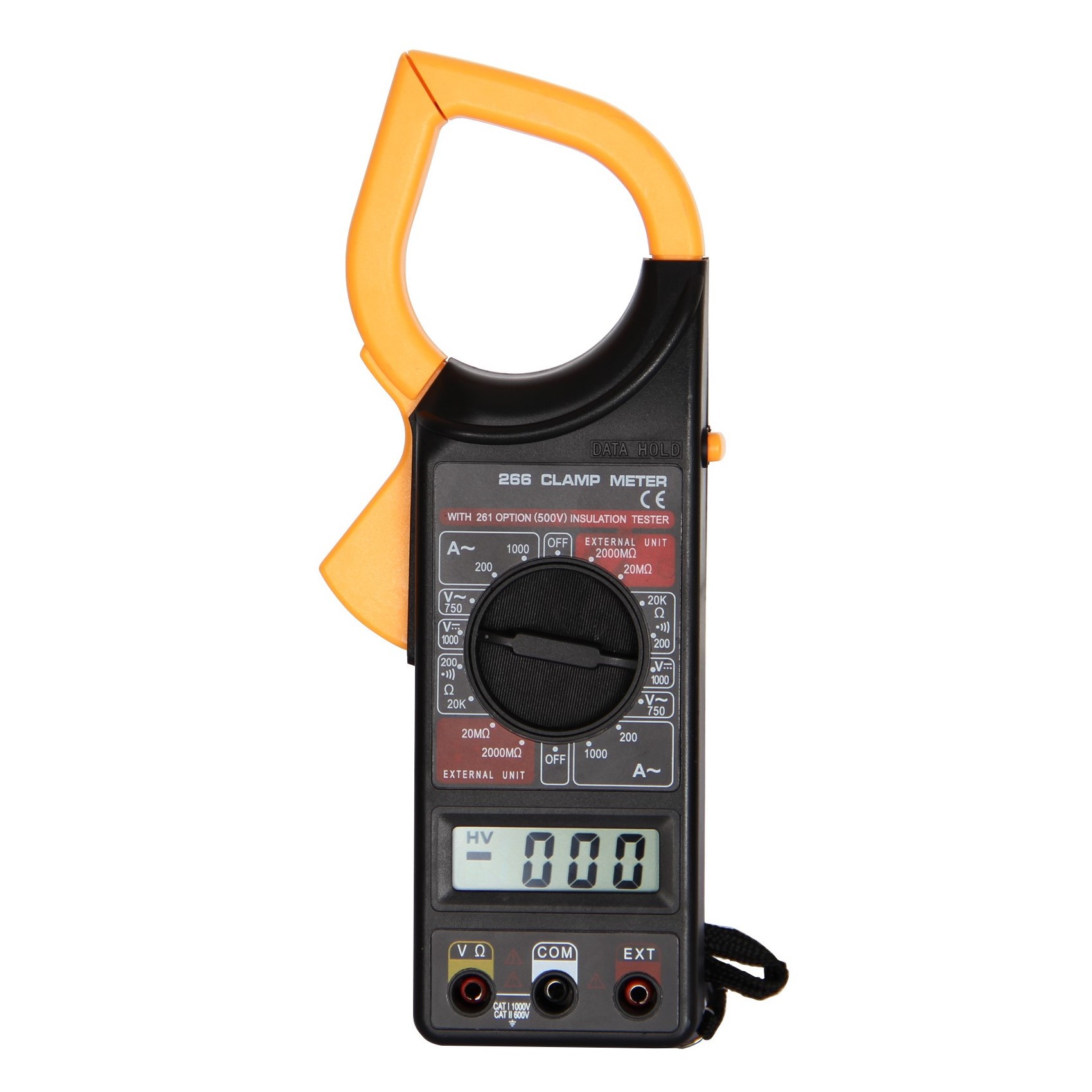 钳形电流表 266  电流表 钳表 钳形表 精简设计版 印度倾销价