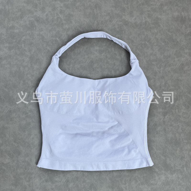 Transfronterizos Europa y América DF mujeres sin pantalones cuello largo chaleco de acondicionamiento físico hermosa espalda cuerpo de forma anti-descalzo mujeres