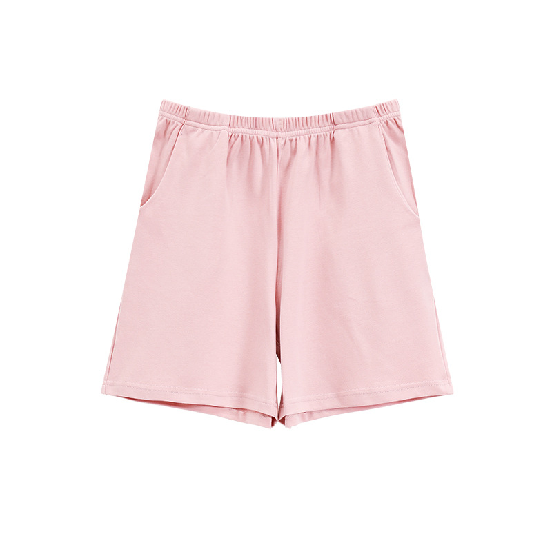 Pantalones de pijama de mujer de verano delgados pantalones cortos de algodón para el hogar pantalones de mujer sueltos de verano solo pantalones de algodón para el hogar