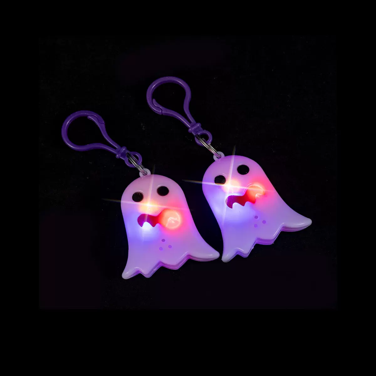 酷莱思特万圣节幽灵吊坠新款闪灯幽灵挂件发光钥匙扣