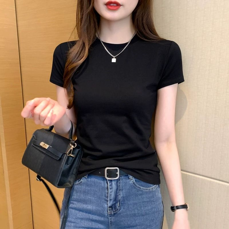 블랙 [작은 둥근 목면]