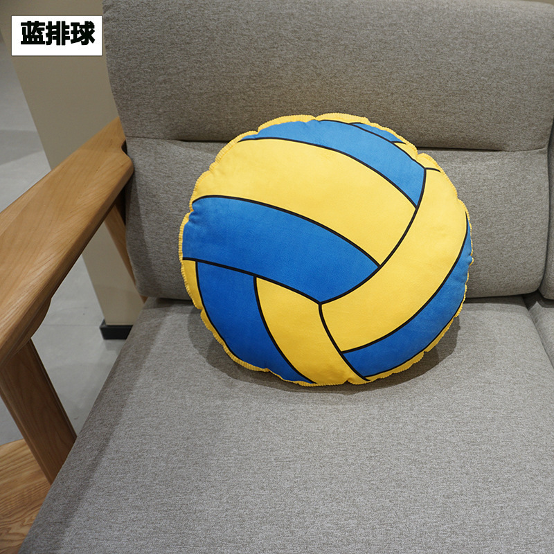 Simulación Baloncesto Rugby Voleibol Almohada Muñeca de trapo Juguete de peluche Cojín de sofá Accesorios de regalo para niños