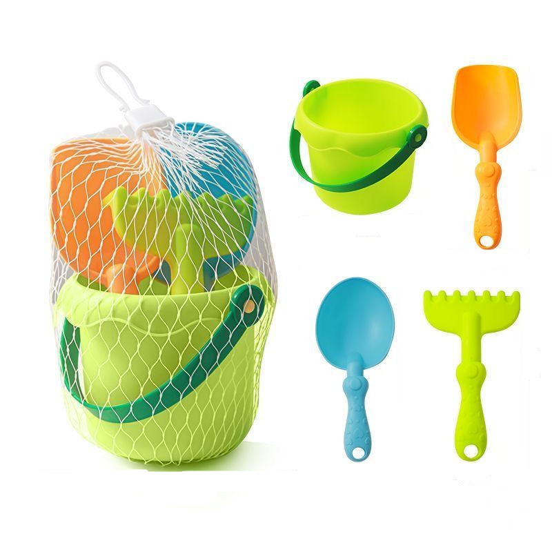 Green set, storage bag, 4 pieces