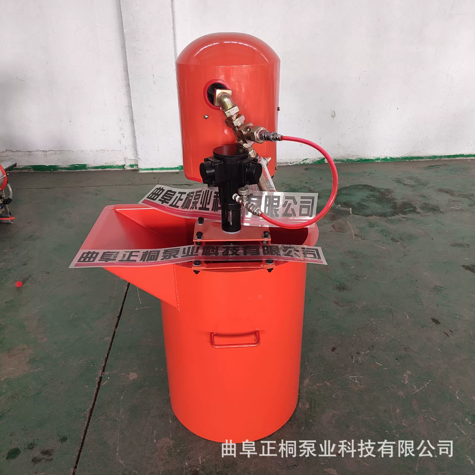 Портативный пневматический насос для впрыска суспензии ZBQ7/16 угольный рудник