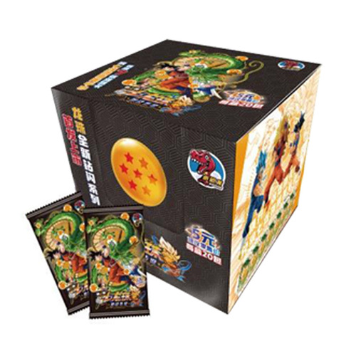 Little Dinosaur Dragon Ball card complete set Dragon Ball Hero Sun Wukong battle game animation peripheral flash card collection