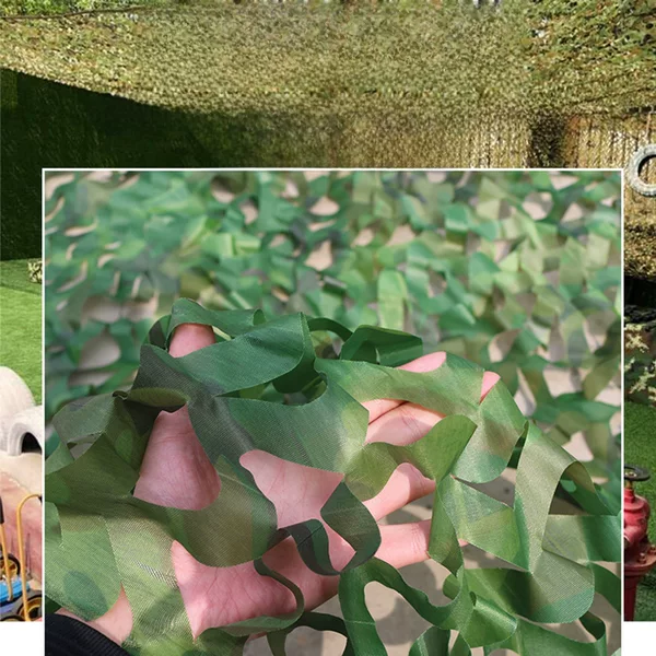 Camouflage Camouflage Net Thickeneded Camping Style Parking Training Outdoor Camping Style Anti-Hanging Photography Defense Star Mountain Greening Coverage Net
