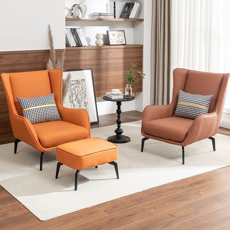 Dormitorio moderno de una sola silla simple sala de estar se puede acostar sofá individual de lujo ligero balcón perezoso diseñador de sofá doméstico