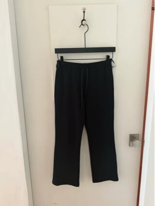 tug Korean Dongdaemun autumn new slim-fit elastic waist straight-leg cropped casual sweatpants tug Korean Dongdaemun autumn new slim-fit elastic waist straight-leg cropped casual sweatpants