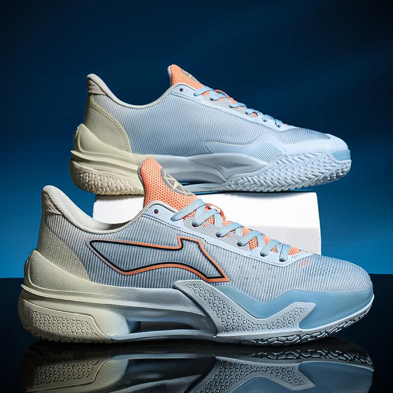 New Popcorn Lightweight High-Elastic Wear-Resistant Blade 5 Low-Cut Non-Slip Breathable Basketball Shoes Practical Basketball Sneakers