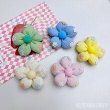 碎花片充棉花朵配饰DIY服装辅料饰品配件鞋袜包包挂饰手机壳材料