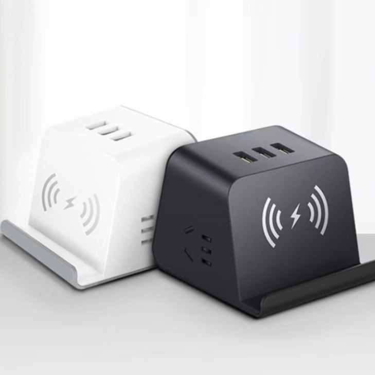 新颖时尚 手机无线充电插座 桌面式 无线充电智能设备厂家 中惠