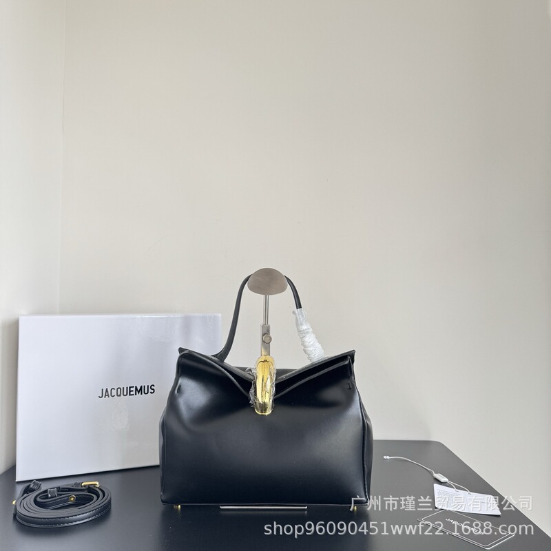 2025 New Style Jacquemus Style Metal Ring Handbag for Women, High-End, Simple, Commuter Crossbody Bag, Light Luxury 2025 New Style Jacquemus Style Metal Ring Handbag for Women, High-End, Simple, Commuter Crossbody Bag, Light Luxury