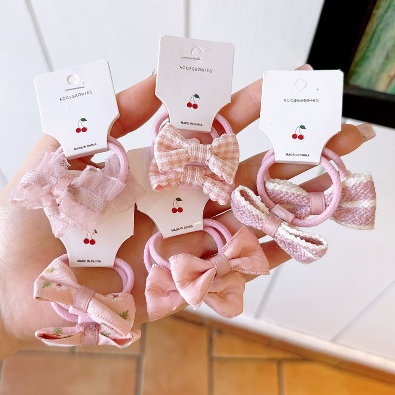 TFQ037-6#Light pink hair circles 10 outfits