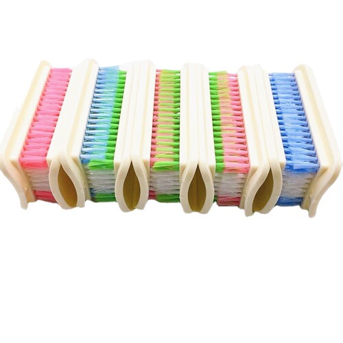 Plastic Laundry Brush Shoe Brush Cleaning Brush Multi-Purpose Comfortable Plastic Square Brush 2 Yuan Manufacturer Wholesale