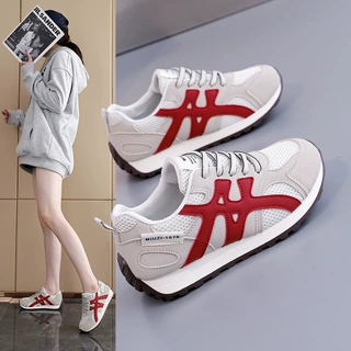 现货2026小白鞋女新款韩版女学生休闲运动百搭阿甘板鞋女街拍K881