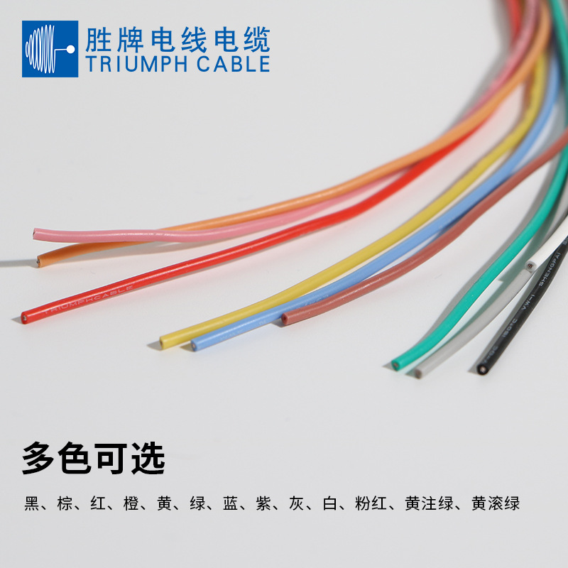 胜牌供应汽车线FLRY-A德标PVC电线0.22MM-2.5MM 汽车线束 现货