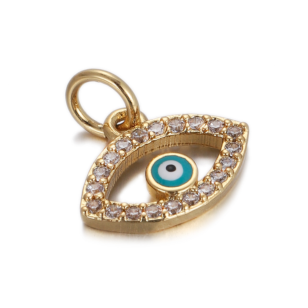 6g Weight Vacuum Plating Gold Plating Process Pendant, Chain Jewelry Making Type 20*18mm, 23*16mm, 46+4cm Jewelry Making Size Gold Plated Plating Material DIY Jewelry Accessories Classification 1 Piece Quantity Copper Material Devil's Eye, Heart Shape, Wings Pattern Plating Design Cute, Sweet, Simple Style Style 1 Piece 20*18mm 23*16mm 46+4cm Copper Gold Plated Devil's Eye Heart Shape Wings Pendant Chain 13