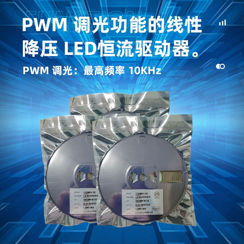 XR 9141 SOT23-5 linear step-down LED constant current driver chip, output current adjustable 10mA-3A