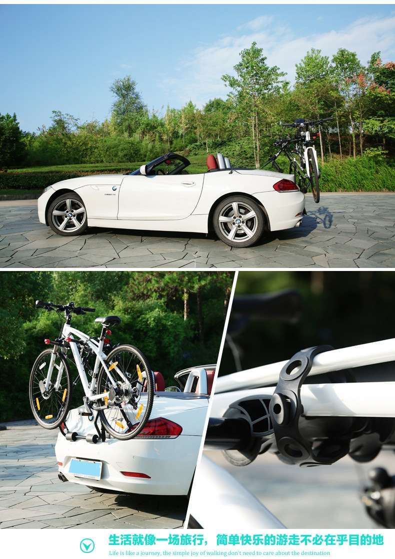 Suitable for Taiwan ZENTORACK car-mounted bicycle rack rear hanging rack trunk rack SU