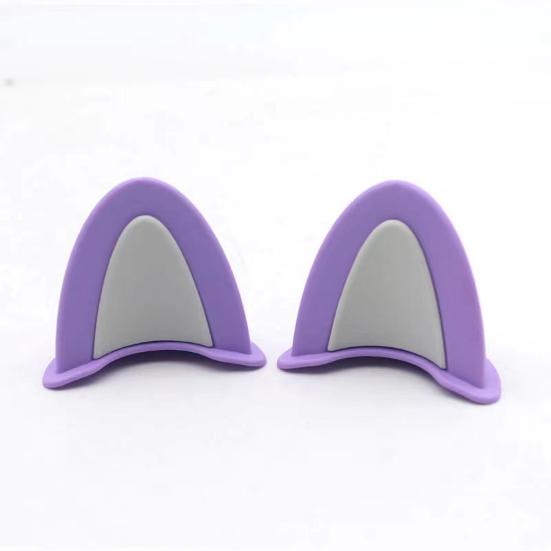 Helmet Cat Ears: Universal Auto Parts and Accessories - pair-of-two-color-purplegray