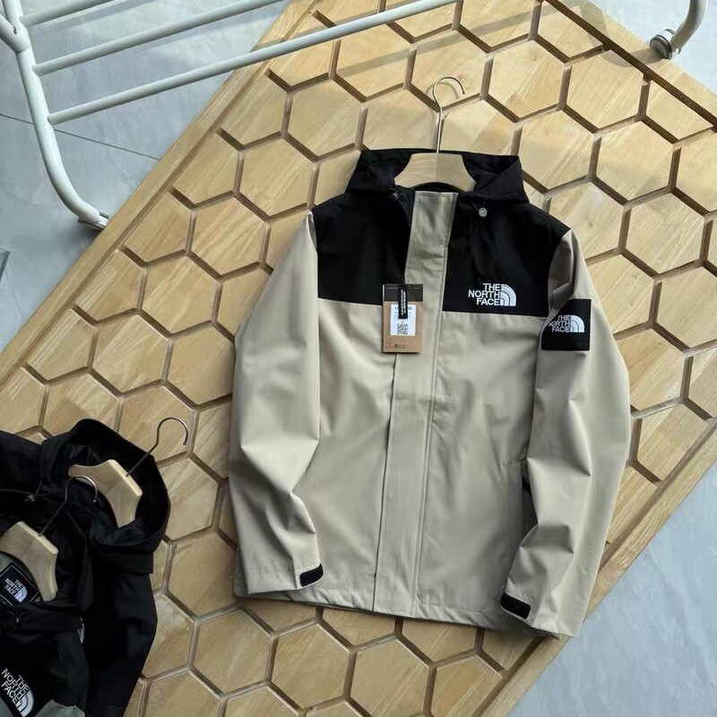 Cross-Border E-Commerce New Autumn and Winter Cardigan Hooded Jacket Outdoor Single-Layer Jacket Embroidered Logo High Elastic Waterproof Patch