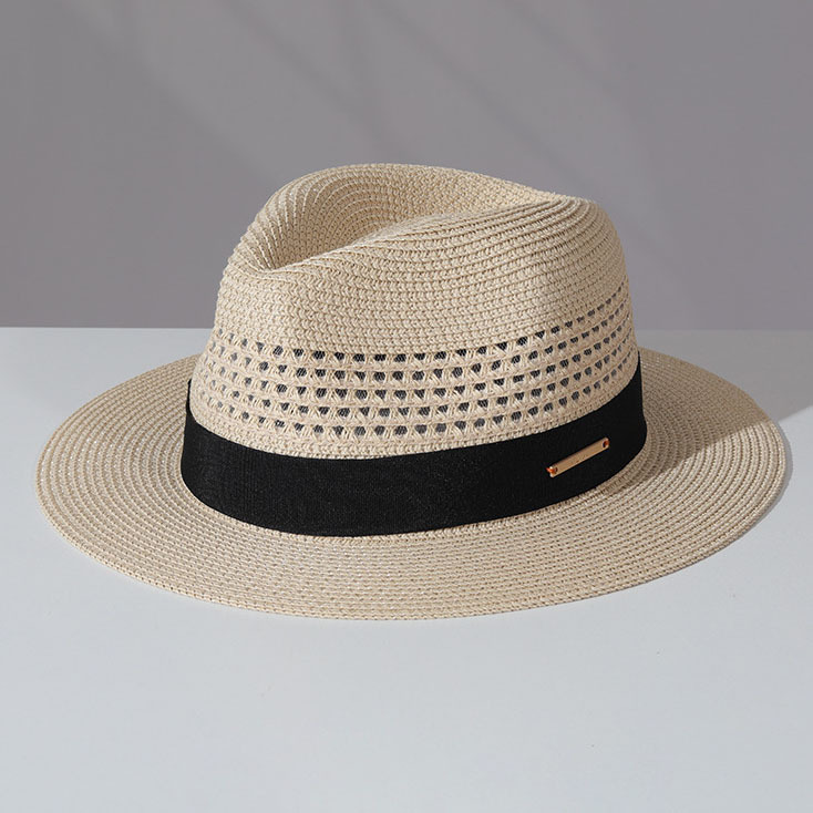 straw summer beach fashionable hat