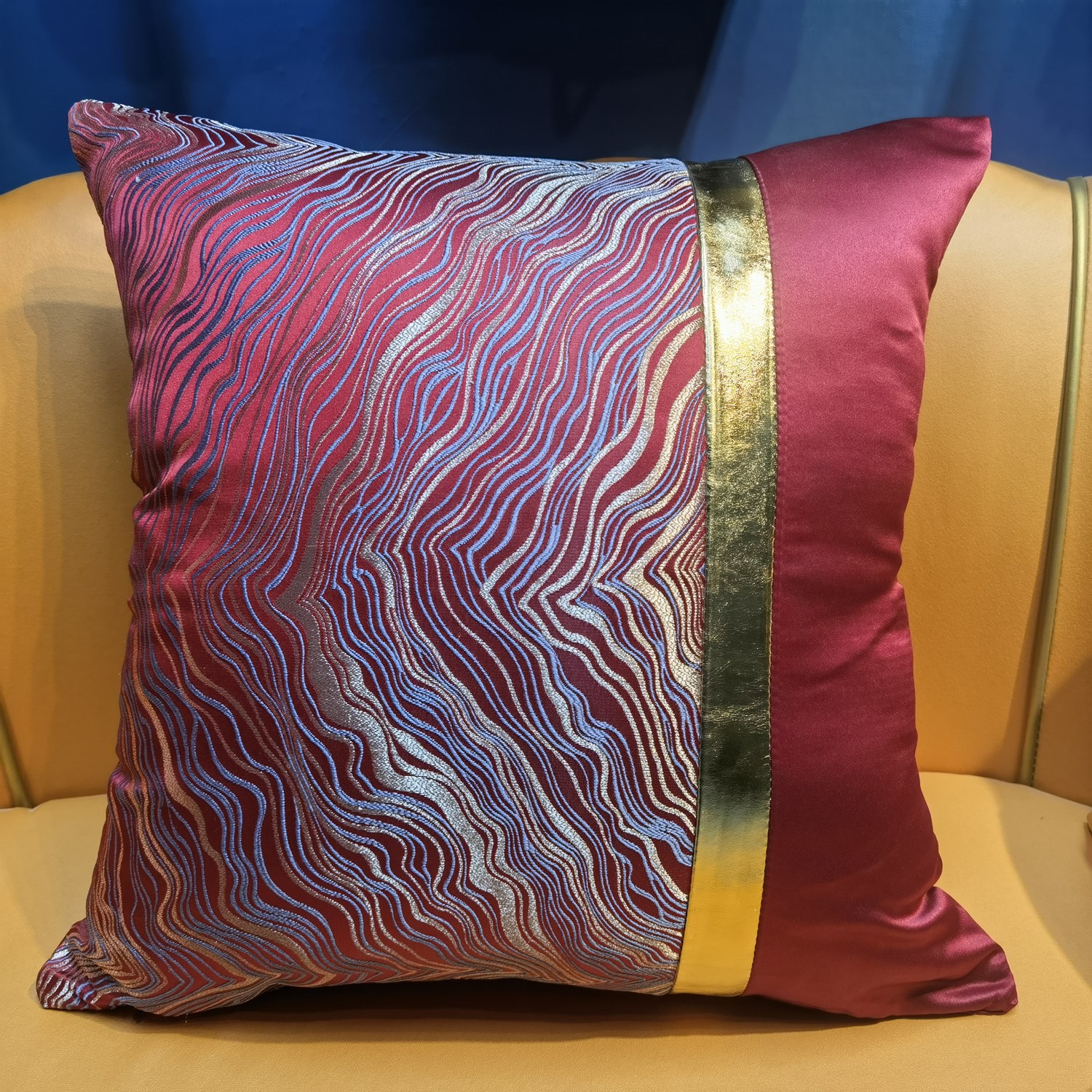 텍스처 버건디 이중 철자