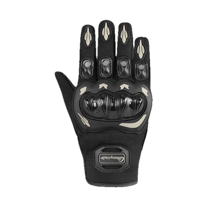 Motocicleta guantes de montar de dedo completo coche de carretera de verano hombre pantalla táctil anti-caída antideslizante motocicleta de montaña de fábrica