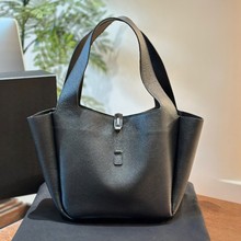 牛皮腋下包包2025新款时尚大容量手提包单肩包女包Z124