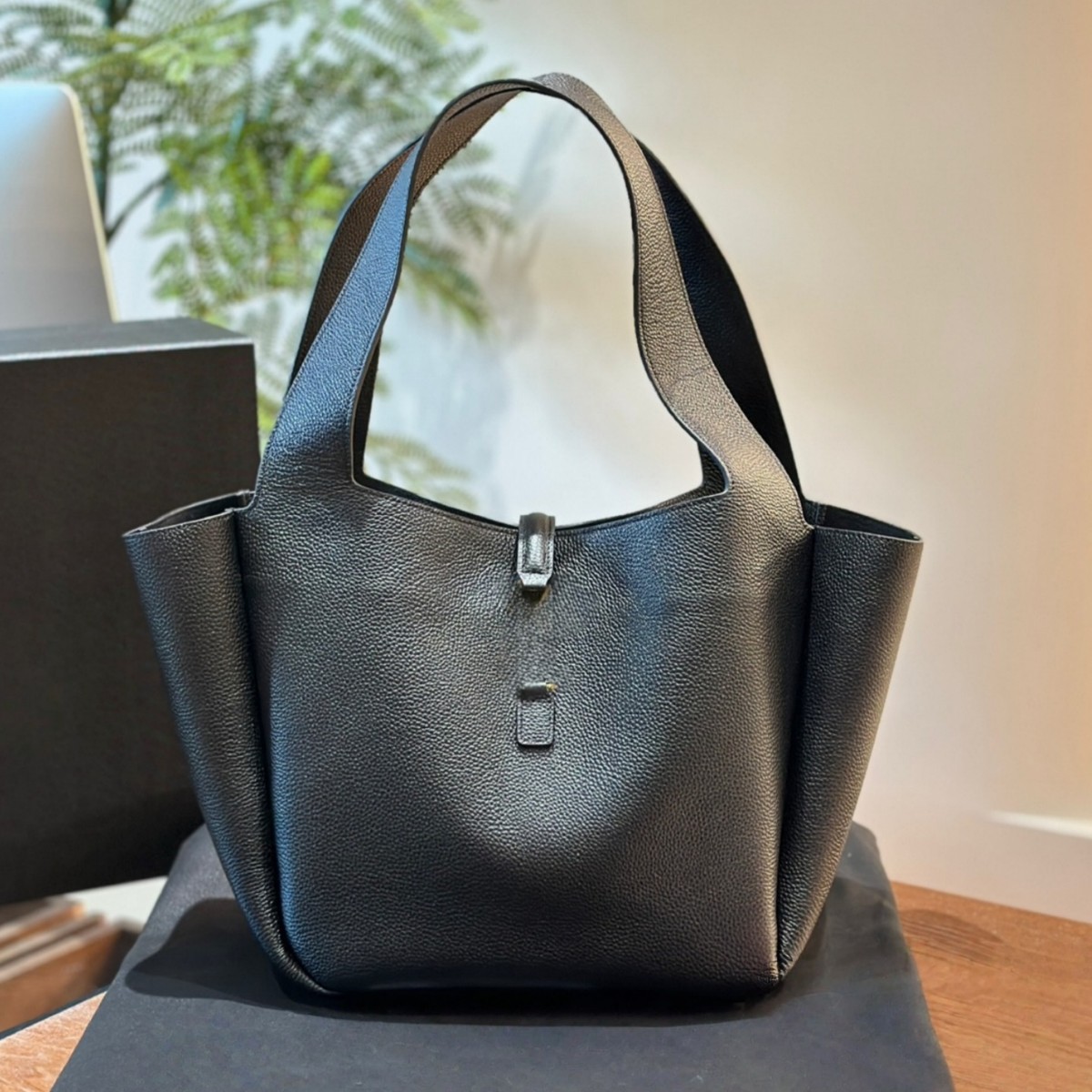 牛皮腋下包包2025新款时尚大容量手提包单肩包女包Z124